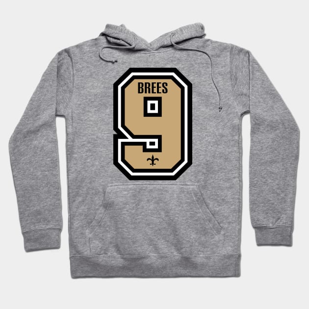 Drew Brees Hoodie by Tamie